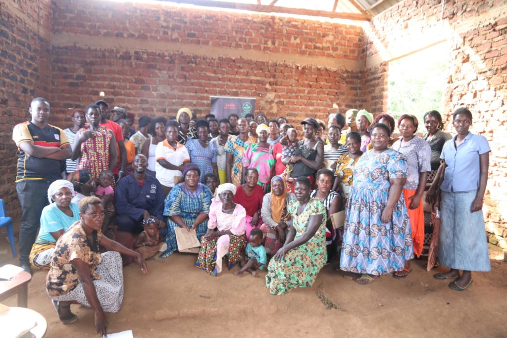 Trainers and trainee group photo